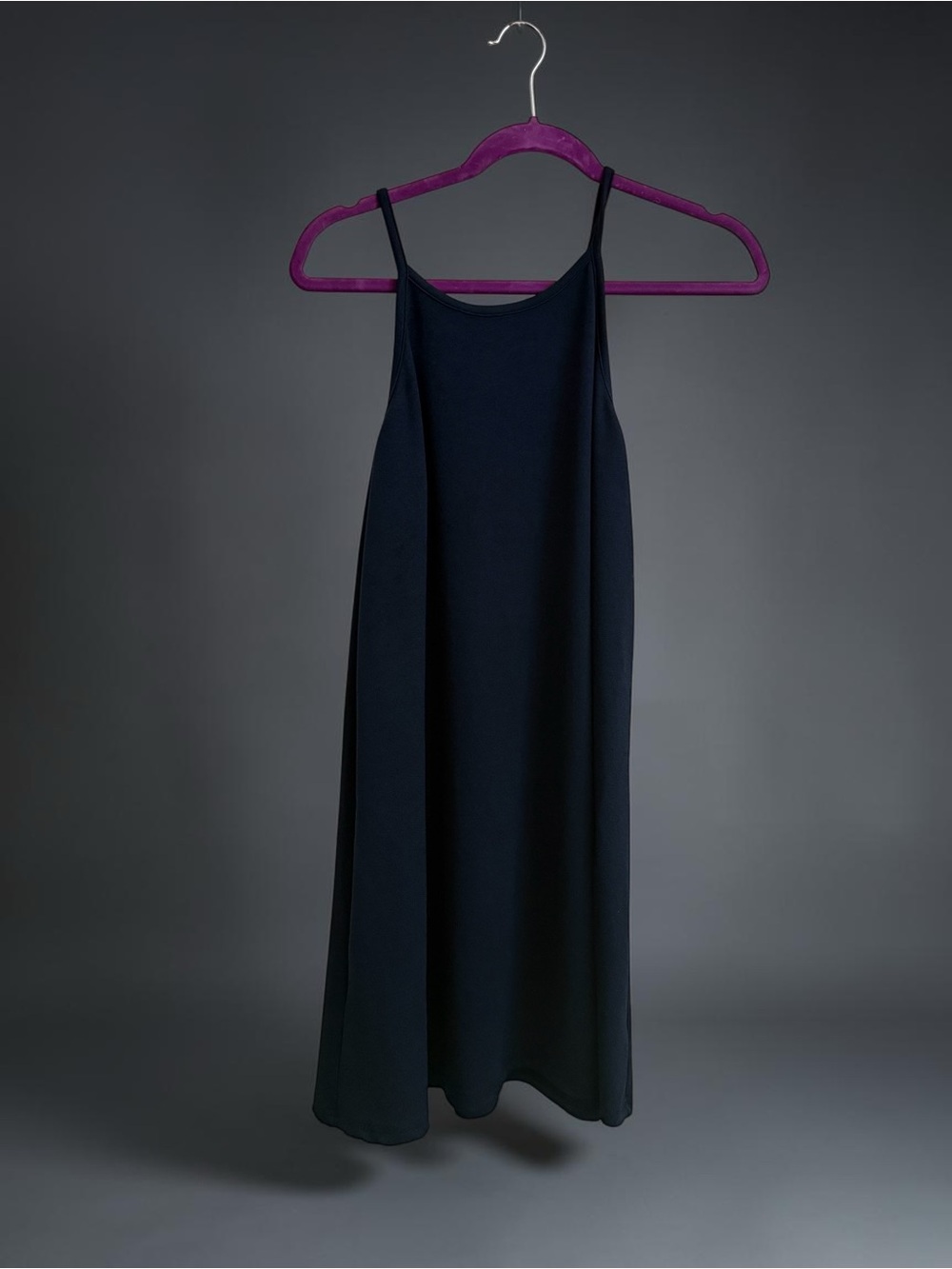 Wallflower Navy Slip Midi Dress